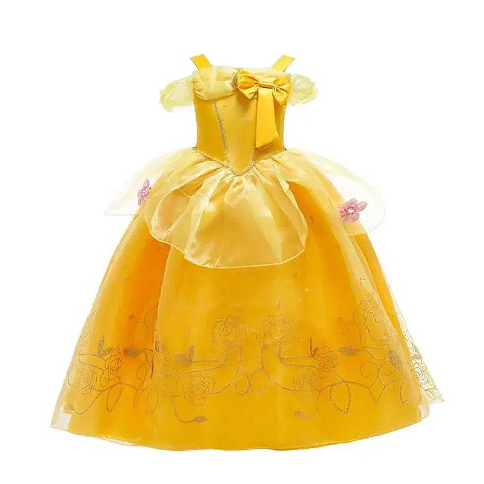 Kids Belle Princess Dress - Beauty and the Beast Costume Sparkling Chamber