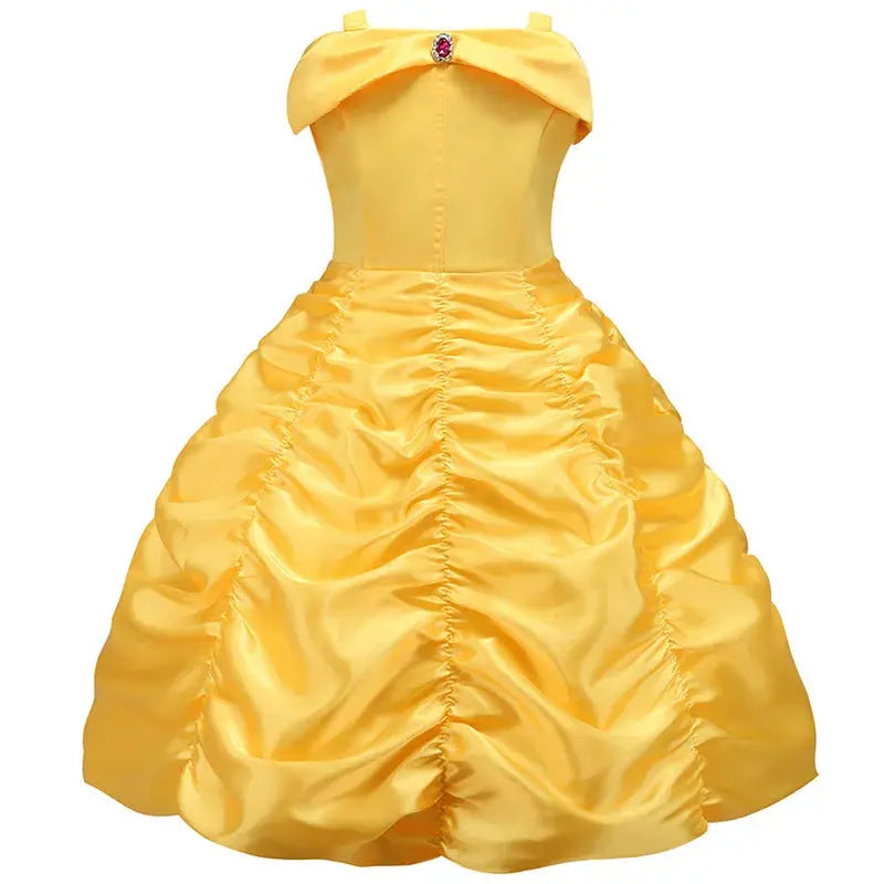 Kids Belle Princess Dress - Beauty and the Beast Costume Sparkling Chamber