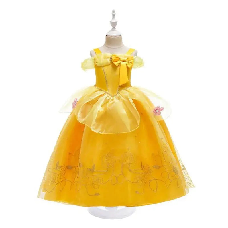 Kids Belle Princess Dress - Beauty and the Beast Costume Sparkling Chamber