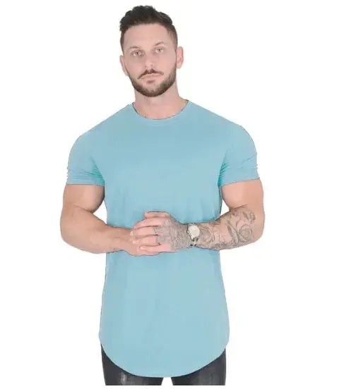 Men's Casual Breathable Short Sleeve T-Shirt Sparkling Chamber