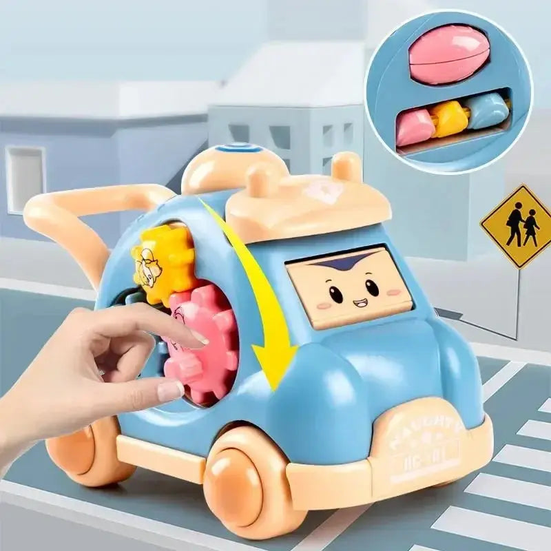 Luminous Music Story Baby Toy Car Sparkling Chamber