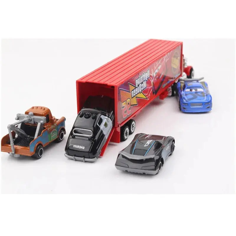 7pcs Disney Pixar Cars 3 Diecast Car Model Set Sparkling Chamber