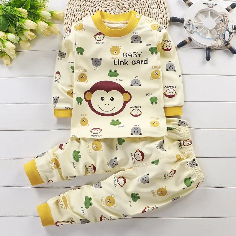 Kids Clothes Children Sets Children's Clothing Boys Girls CottonAutumn winter Clothing