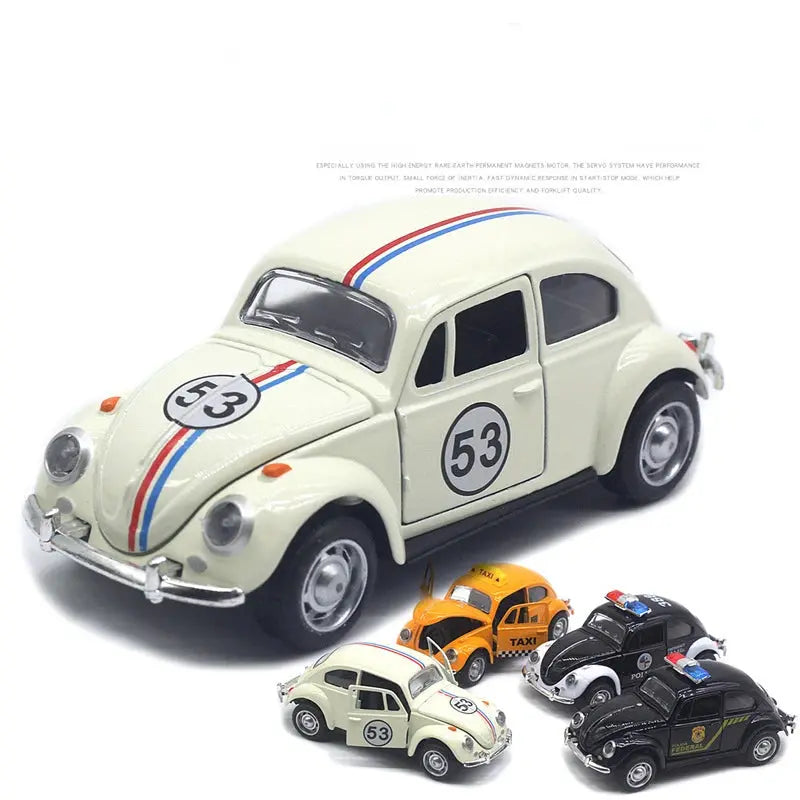 1:32 Volkswagen Beetle Alloy Diecast Model Car with Pull Back Sparkling Chamber