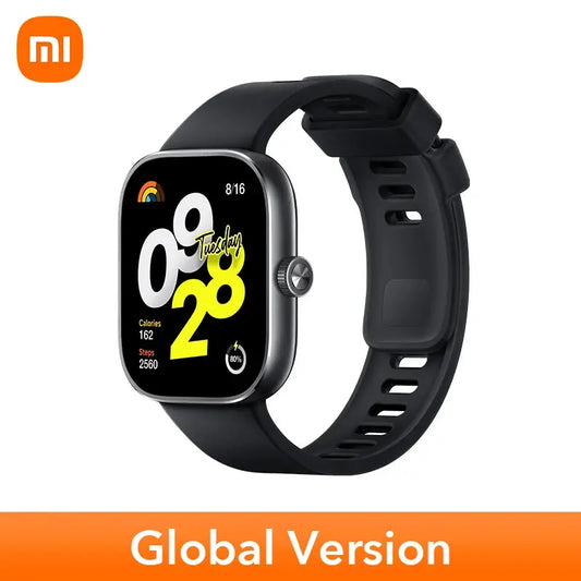 Redmi Watch 4 - 1.97" AMOLED, 20-Day Battery, 5-System GNSS Sparkling Chamber