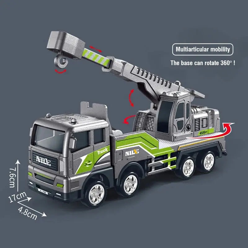 1:50 Scale Construction Vehicle Toy Set for Kids Sparkling Chamber