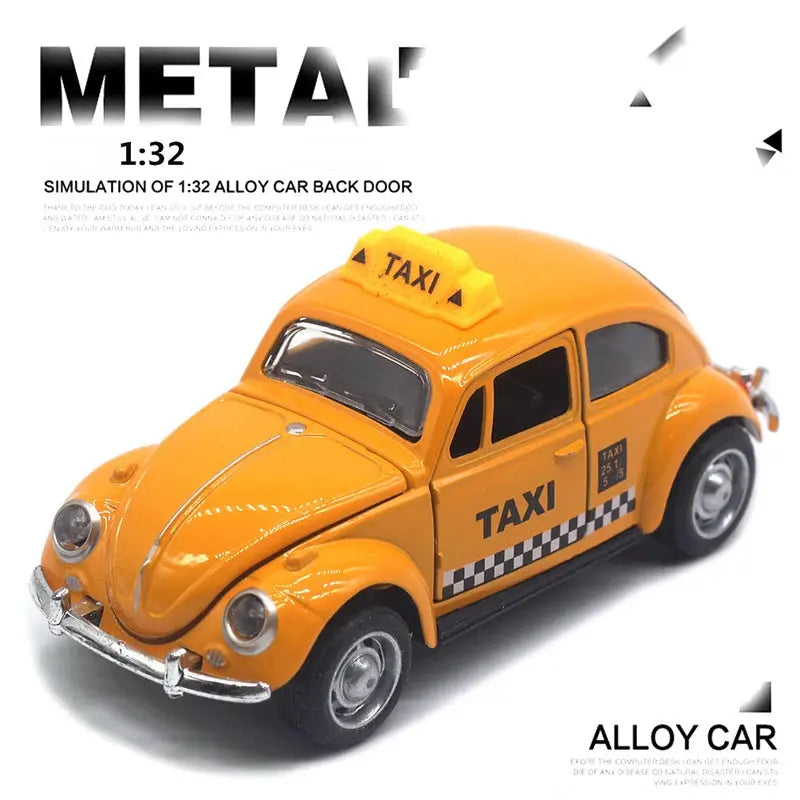 1:32 Volkswagen Beetle Alloy Diecast Model Car with Pull Back Sparkling Chamber