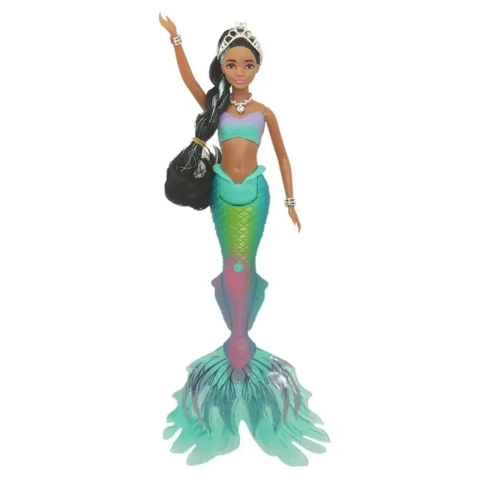 35CM Kawaii Princess Mermaid Doll with Lights & Music Sparkling Chamber