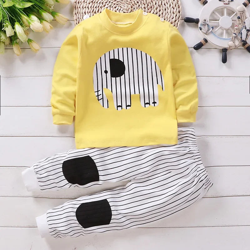 Kids Clothes Children Sets Children's Clothing Boys Girls CottonAutumn winter Clothing