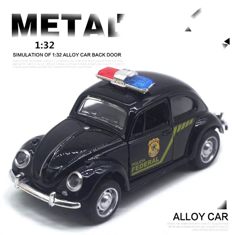 1:32 Volkswagen Beetle Alloy Diecast Model Car with Pull Back Sparkling Chamber