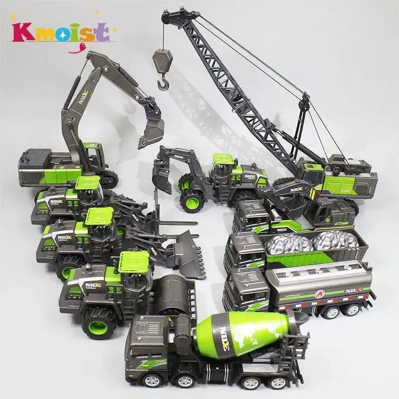 1:50 Scale Construction Vehicle Toy Set for Kids Sparkling Chamber