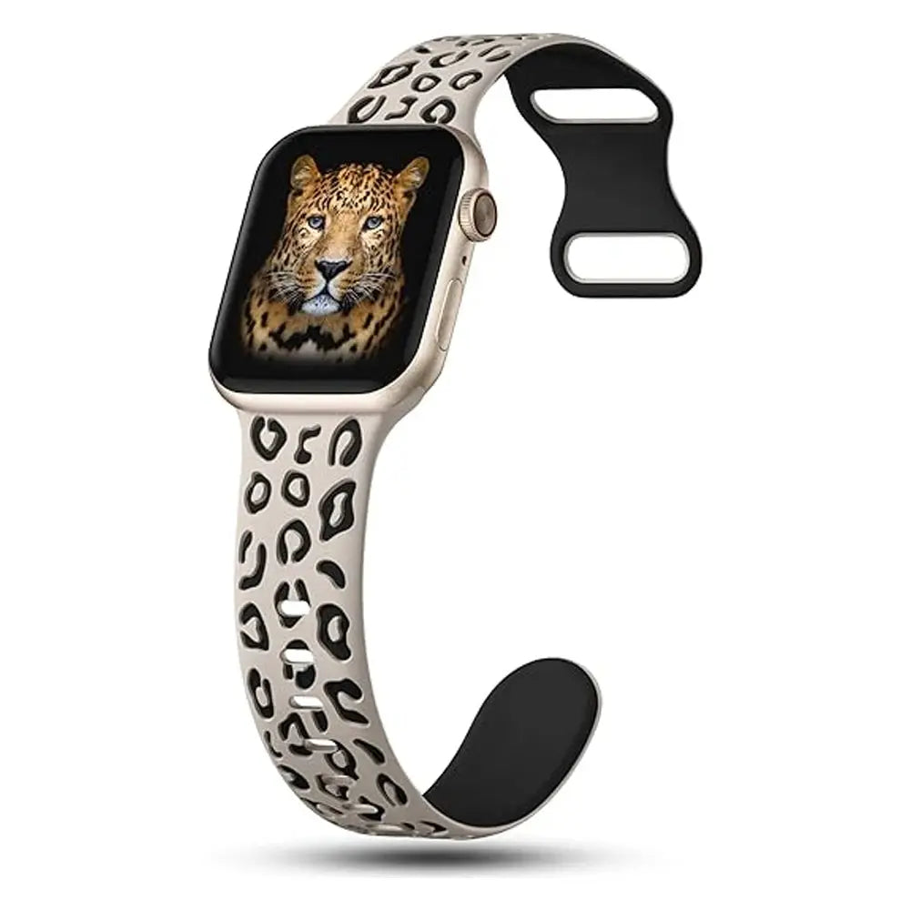 Engraved Silicone Strap for Apple Watch 38mm-49mm Sparkling Chamber