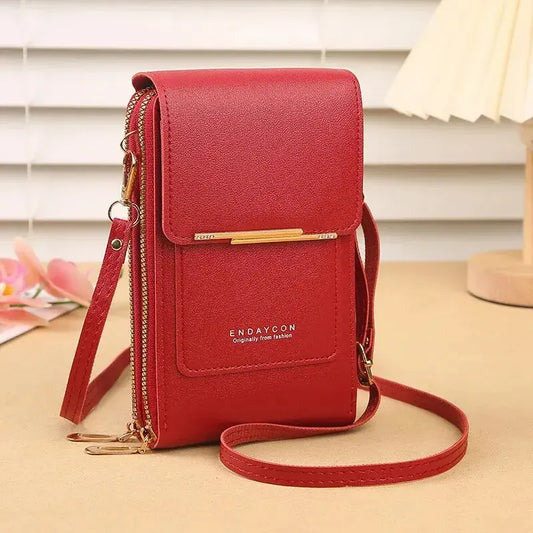 Touch Screen Phone Bag for Women - Cute Crossbody Key Bag Sparkling Chamber