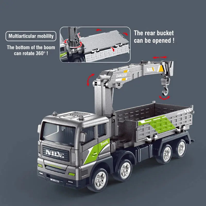 1:50 Scale Construction Vehicle Toy Set for Kids Sparkling Chamber