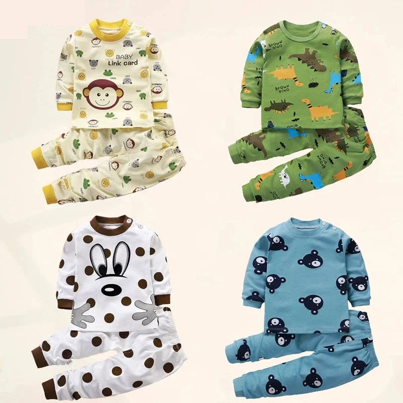 Kids Clothes Children Sets Children's Clothing Boys Girls CottonAutumn winter Clothing